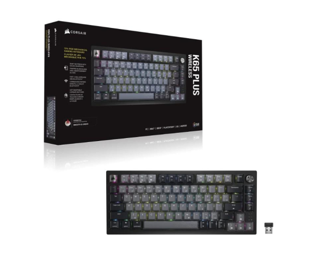 Corsair K65 PLUS WIRELESS - 1222480 - zdjęcie 2